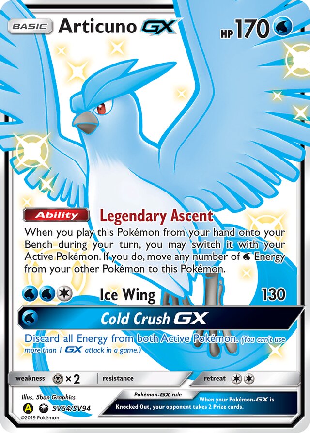 Articuno-GX (HIF SV54)
