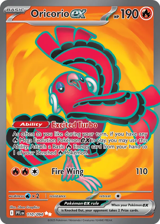 Oricorio ex (PFL 110)
