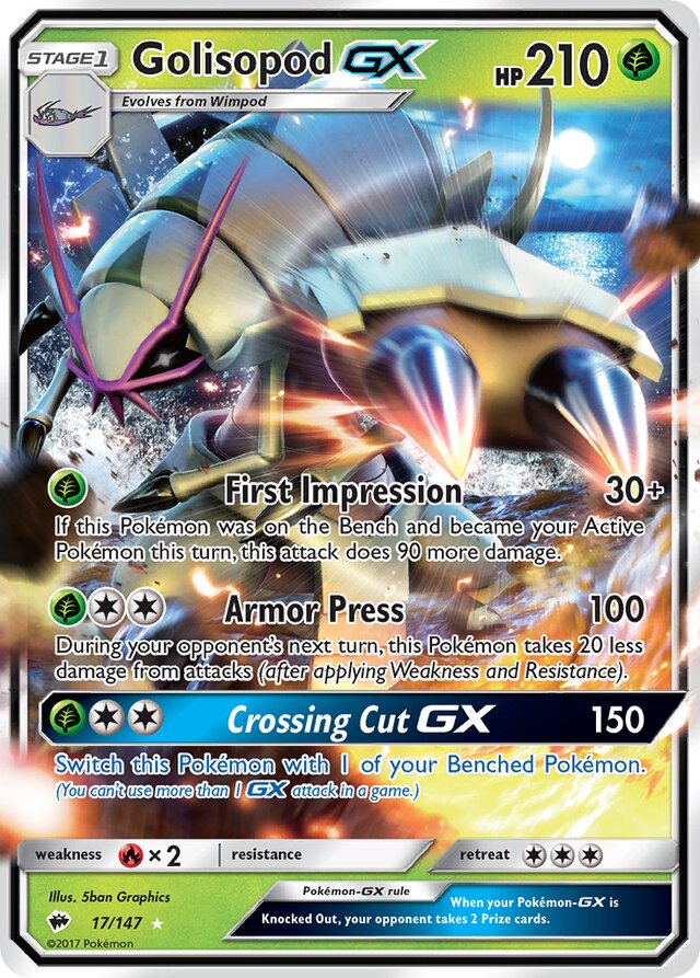 Golisopod-GX (BUS 17)