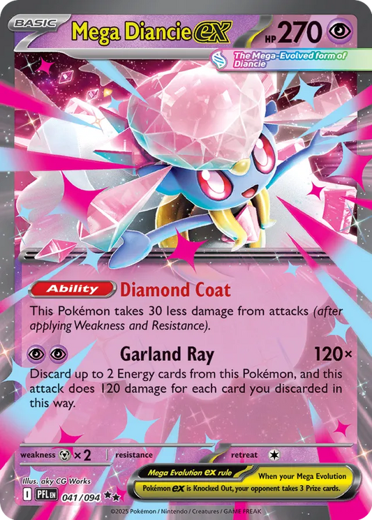 Mega Diancie ex (PFL 041)
