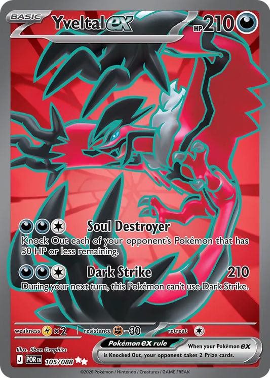 Yveltal ex (POR 105)