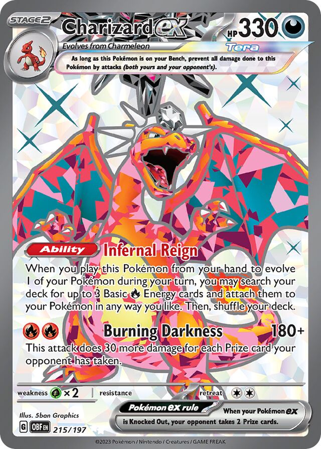 Charizard ex (OBF 215)
