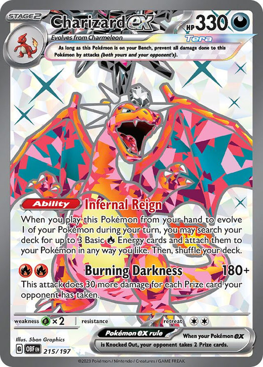 Charizard ex (OBF 215)
