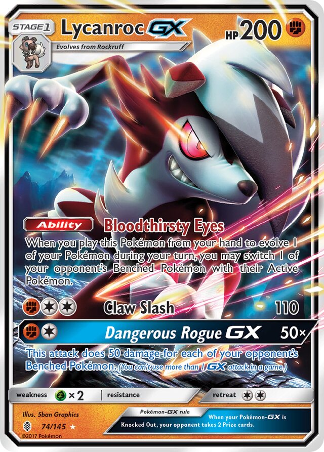 Lycanroc-GX (GRI 74)