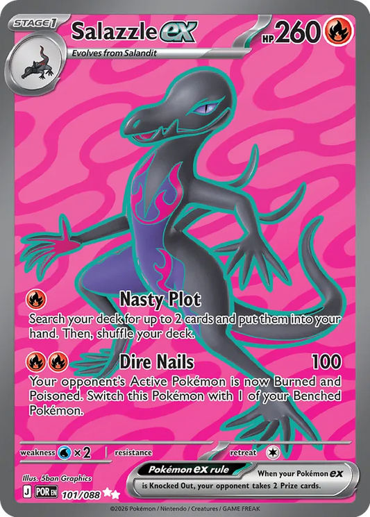 Salazzle ex (POR 101)