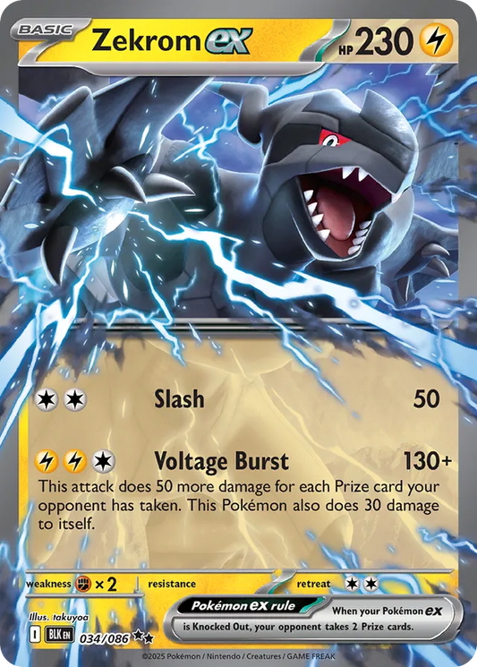 Zekrom ex (BLK 034)