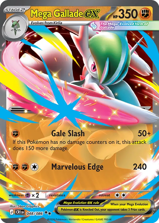 Mega Gallade ex (CRI 048)