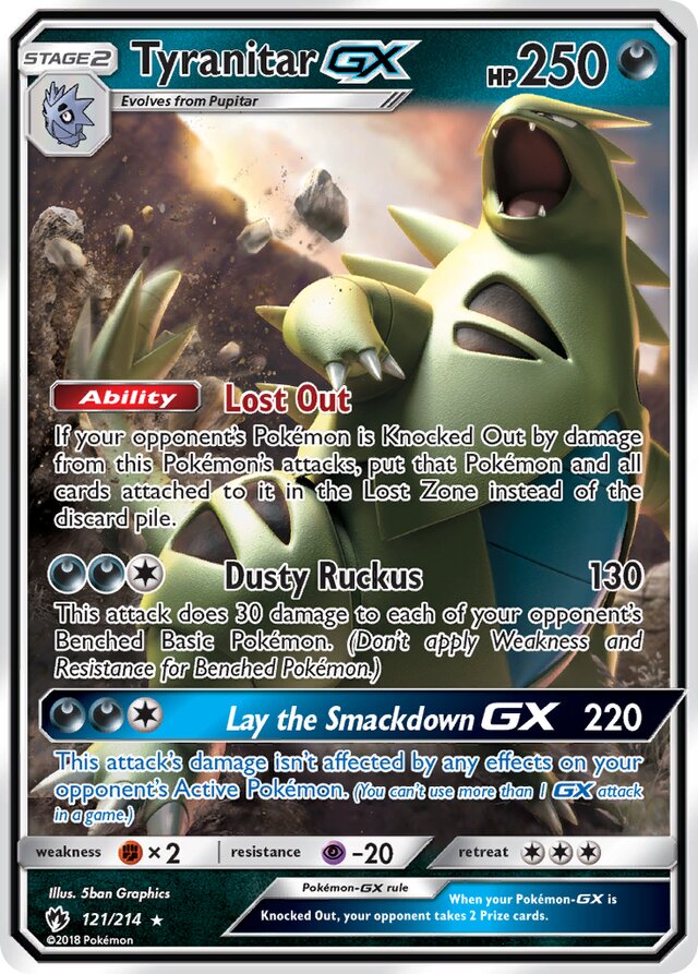 Tyranitar-GX (LOT 121)