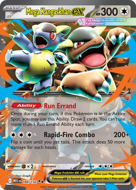 Mega Kangaskhan ex (MEG 104)