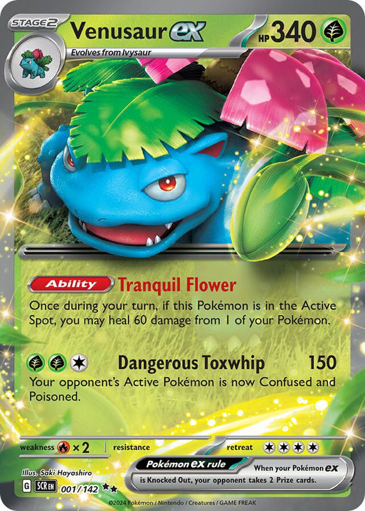 Venusaur ex (SCR 001)