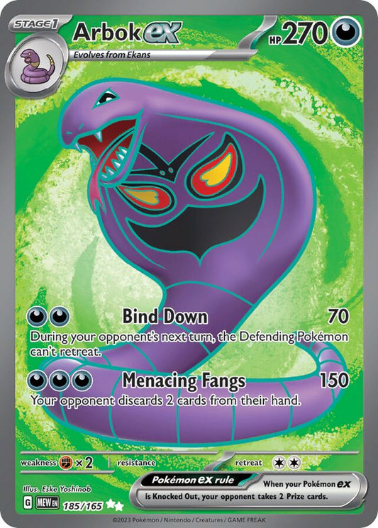 Arbok ex (MEW 185)