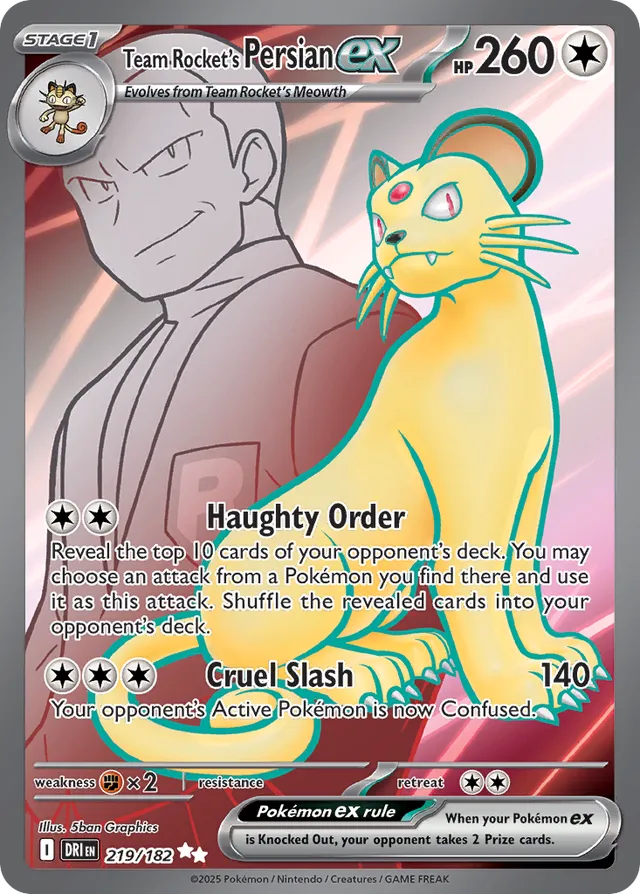 Team Rocket's Persian ex (DRI 219)