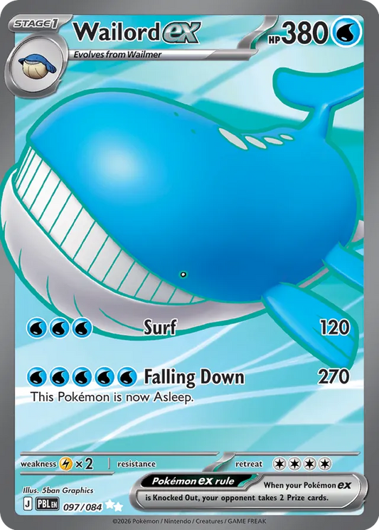 Wailord ex (PBL 097)