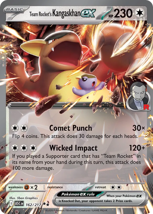Team Rocket's Kangaskhan ex (ASC 162)