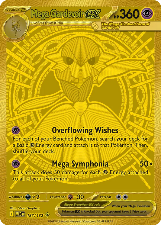 Mega Gardevoir ex (MEG 187)