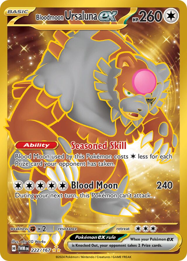Bloodmoon Ursaluna ex (TWM 222)