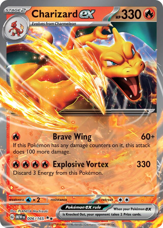 Charizard ex (MEW 006)