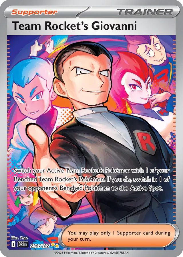 Team Rocket's Giovanni (DRI 238)