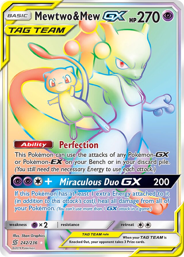 Mewtwo & Mew-GX (UNM 242)