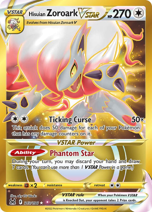 Hisuian Zoroark VSTAR (LOR 213)