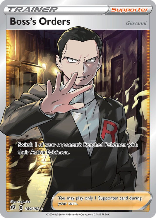 Boss's Orders (RCL 189)