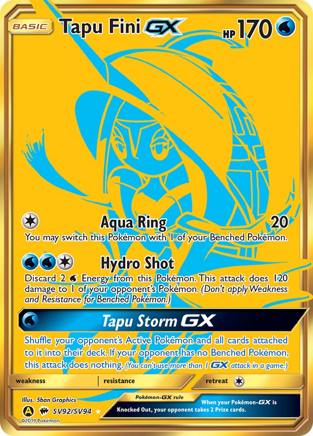 Tapu Fini-GX (HIF SV92)