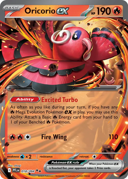 Oricorio ex (PFL 018)
