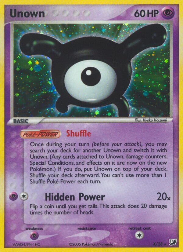 Unown [X] (UF X-28)