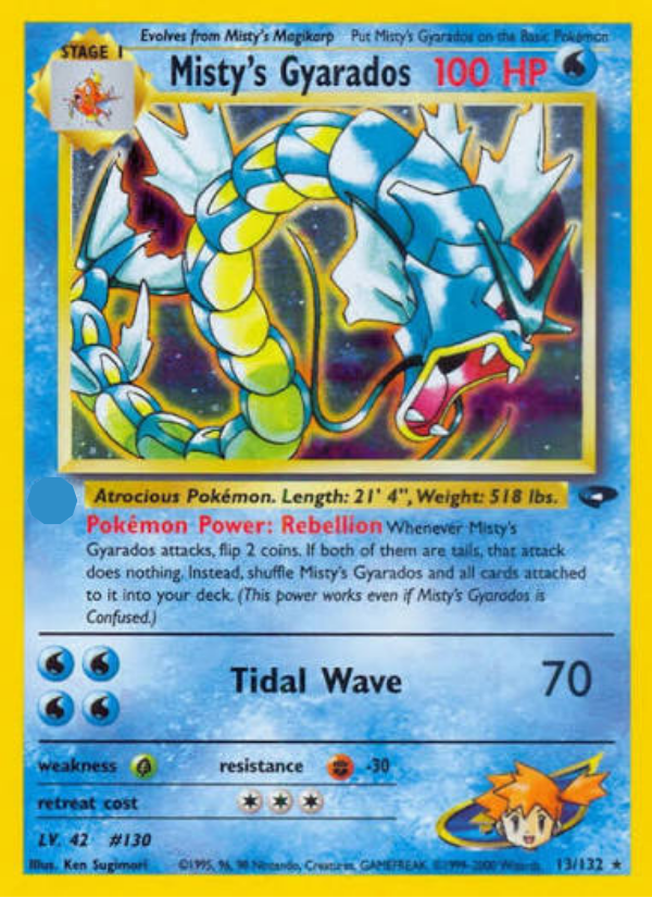 Misty's Gyarados (GC 13)
